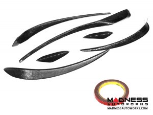 Mercedes-Benz CLA-Class W117 Front Bumper Splitter - Carbon Fiber